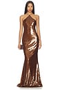 view 1 of 4 Luna Gown in Bronze