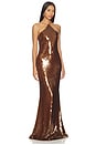 view 2 of 4 Luna Gown in Bronze