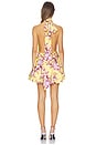 view 4 of 4 Isabeli Mini Dress in Lemon Rose