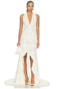 view 1 of 4 VESTIDO LARGO NOORAH  in Creme Off-white