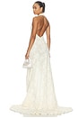 view 4 of 4 VESTIDO LARGO NOORAH  in Creme Off-white