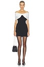 view 1 of 3 Belluno Mini Dress in Black & White