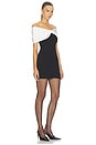 view 2 of 3 Belluno Mini Dress in Black & White