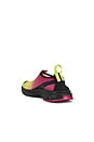 view 3 of 6 SNEAKERS RX in Pink Yarrow, Acid Yellow, & Black