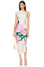 view 1 of 4 Single Shoulder Dress in Pink Magnolia