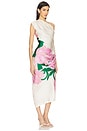 view 2 of 4 Single Shoulder Dress in Pink Magnolia