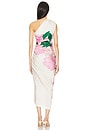 view 4 of 4 Single Shoulder Dress in Pink Magnolia