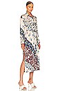 view 3 of 4 Shirtdress in Multi Scarf Print