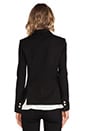 view 4 of 6 Three Button Schoolboy Blazer in Black