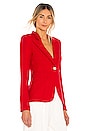 view 3 of 5 Classic Duchess Blazer in Red