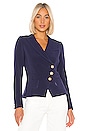 view 2 of 5 Wrap Blazer in Navy