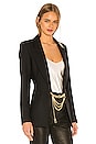 view 3 of 5 X Jenny Bird Collab Blazer in Black With Ox Gold