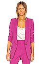 view 1 of 5 Long Shawl Blazer in Violet