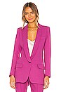 view 2 of 5 Long Shawl Blazer in Violet