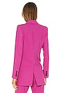 view 4 of 5 Long Shawl Blazer in Violet