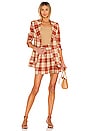 view 5 of 5 Patch Pocket Birkin Blazer in Rust Spring Tweed