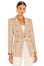 view 2 of 5 VESTE NOT A DB in Camel Plaid