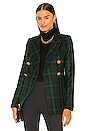view 1 of 5 Wedding Blazer in Hunter Green Plaid