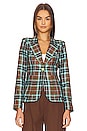 view 2 of 5 Patch Pocket Duchess Blazer in Thompson Hunting Tartan