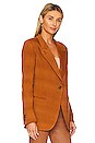 view 3 of 5 90s Blazer in Burnt Sienna
