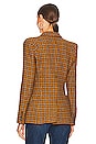 view 4 of 5 Not a DB Pagoda Blazer in Umber Tweed