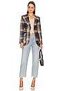 view 5 of 5 BIRKIN 블레이저 in Peri Lumberjacket Check
