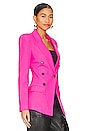 view 3 of 5 Not A Db Pagoda Blazer in Neon Pink