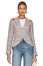 view 2 of 5 Rifle Patch One Button Blazer in Multi Floral