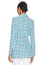 view 4 of 5 Birkin Blazer in Topaz Houndstooth