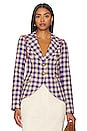view 2 of 5 EQUESTRIAN ブレザー in Violet Check