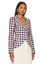 view 3 of 5 EQUESTRIAN ブレザー in Violet Check