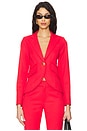 view 1 of 4 One Button Blazer in Punch