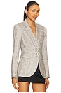 view 2 of 5 Seamed Blazer in Pebble Tweed
