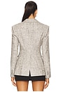 view 3 of 5 Seamed Blazer in Pebble Tweed