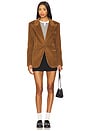 view 4 of 4 90's Blazer in Toffee Corduroy
