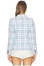 view 3 of 4 BLAZER DUQUESA CON BOLSILLO DE PARCHE. in Sky Plaid