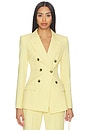 view 1 of 4 Not A Double Breasted Blazer in Daffodil