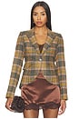 view 1 of 6 One Button Blazer in Rose Multi