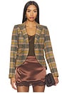 view 2 of 6 One Button Blazer in Rose Multi