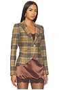 view 4 of 6 One Button Blazer in Rose Multi