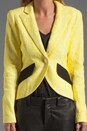 view 4 of 6 Lace Blazer in Lemon