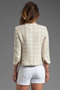 view 3 of 6 Boucle Jacket in Houndstooth Lame
