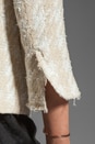 view 5 of 6 Boucle Jacket in Houndstooth Lame