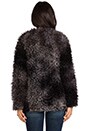 view 4 of 6 Chubby Faux Fur Jacket in Grey Melange