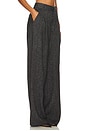 view 2 of 6 PANTALON PLEATED in Black