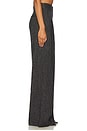 view 3 of 6 Pleated Trouser in Black