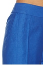 view 6 of 6 Wide Leg Pintuck Trouser in Nautical Blue