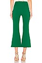 view 3 of 4 Cropped Kick Pant in Kelly Green