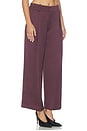 view 4 of 7 Cropped Pleated Trouser in Mocha