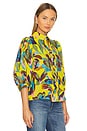 view 2 of 4 Frontier Blouse in Tropical Yellow